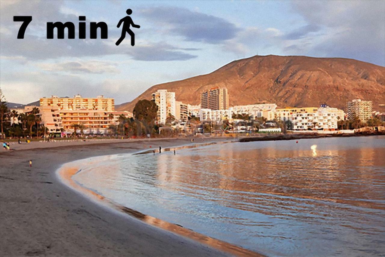 Jardin Canario Primera Linea De Playa Los Cristianos  Exterior foto